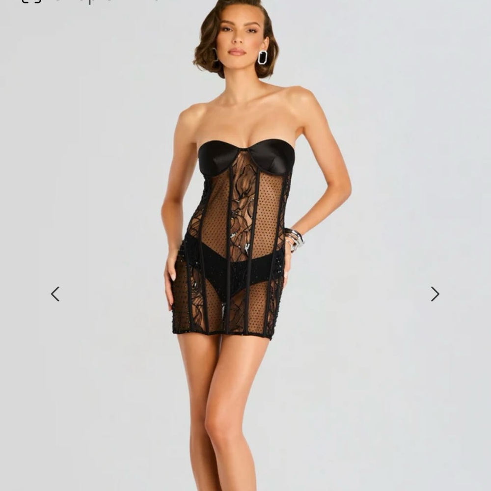 Retrofete Black Mini Dress